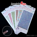 Strass diamante reversa 6mm autoadhesivas ___Pack X1211084-13