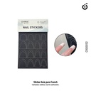 Stickers de unas para francesita COLDROSE (pack x12) – CR000112