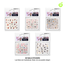 Sticker autoadhesivas surtido gatitos, conejitos,mascara(pack x12) CH011087-25