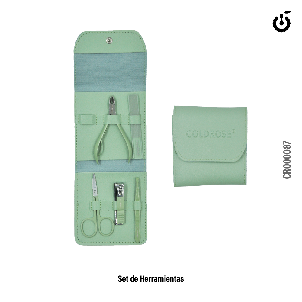 Set Manicura 5pcs con estuche ___Pack X12  CR000087
