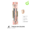 Press on nails KIT GOLD 30pcs ___Pack X12 -BH001207-6/TJ-88-ZH028