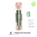 Press on nails KIT GOLD 30pcs (pack x12) -BH001207-6/TJ-88-ZH009