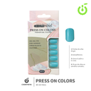 Press on nails Cuadrado  69-YS Brillo 24pcs ___Pack X12 -BH001205/BH-69-YS021