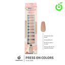 Press on nails coffin  KIT  30 pcs (pack x12) -BH001206-2/FD-80-ZH006
