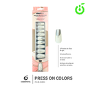 Press on nails coffin  KIT  30 pcs (pack x12) -BH001206-2/FD-80-ZH004