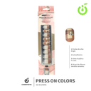 Press on nails  kit con dijes 30 pcs (pack x12) -BH001207-3/DZ-88-ZH065