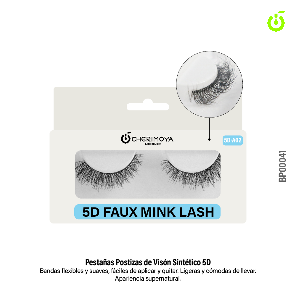 [BP00041] Pestaña postiza de tira A02___Pack X10  BP00041
