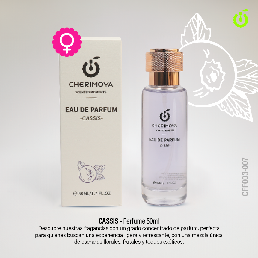 [CFF003-007] Perfume Unisex-CASSIS Mujer  50ml ___Pack X12 -CFF003-007