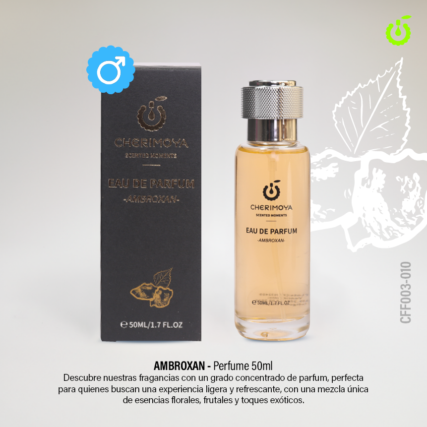 [CFF003-010] Perfume Unisex-AMBROXAN Hombre  50ml ___Pack X12 -CFF003-010