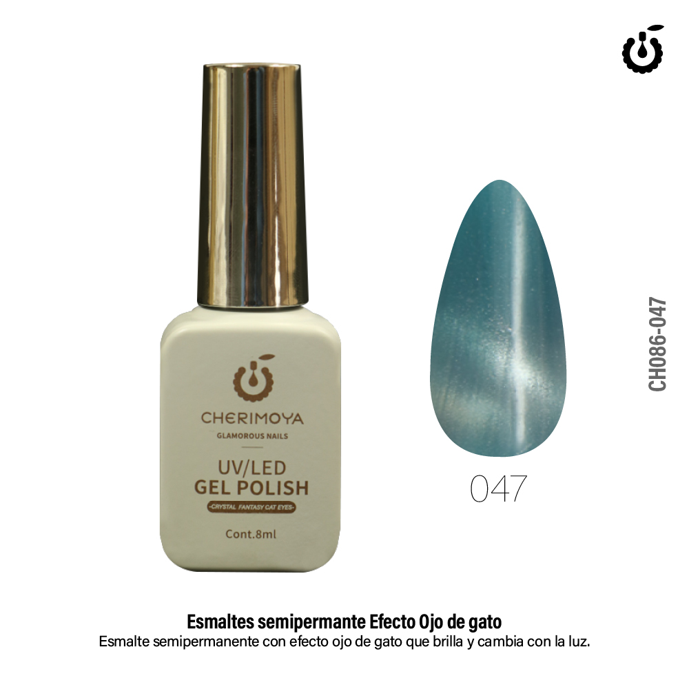 OJO DE GATO SEMI *47* 8ML (PACK X6) CH086-47