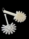Muestrario Flor,  Natural 10PCS SIN MARCA  ___Pack X12  J12-2