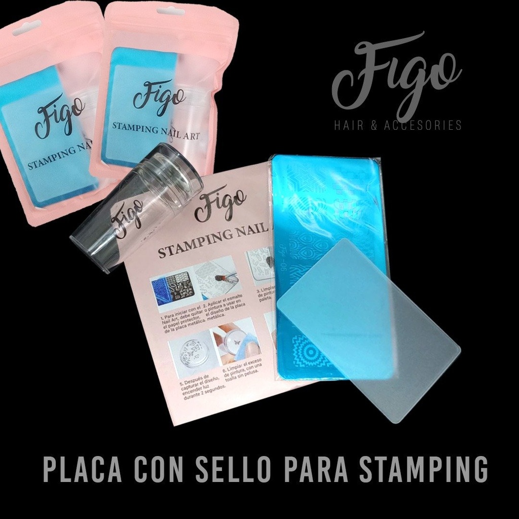 KIT DE STAMPING CON PALETA FIGO (PACK X15)BH003249