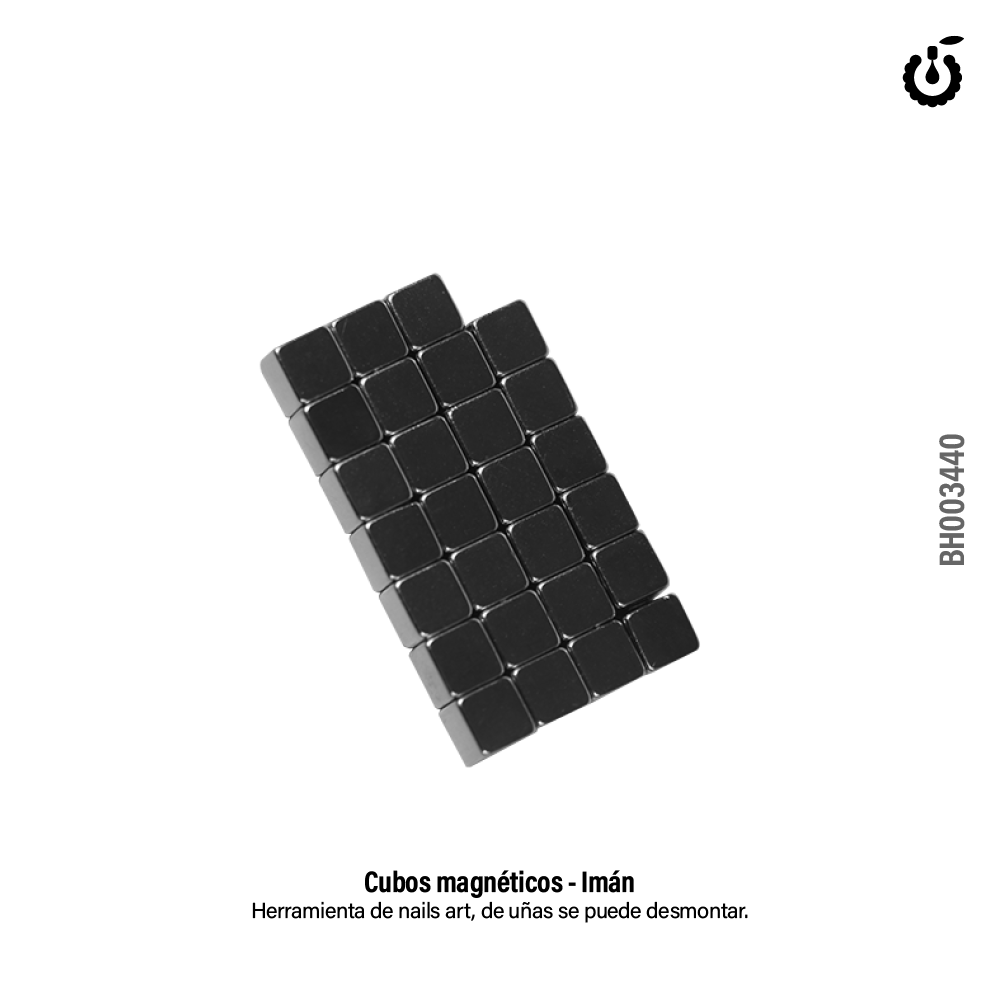 Iman Magnetica mini cubos 27pcs ___Pack X20  BH003440