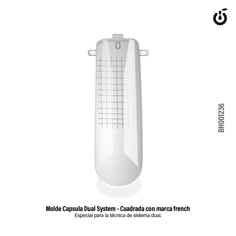 H- Capsula Dual System Uñas Escul. X 120pcs___Pack X50  -BH001236