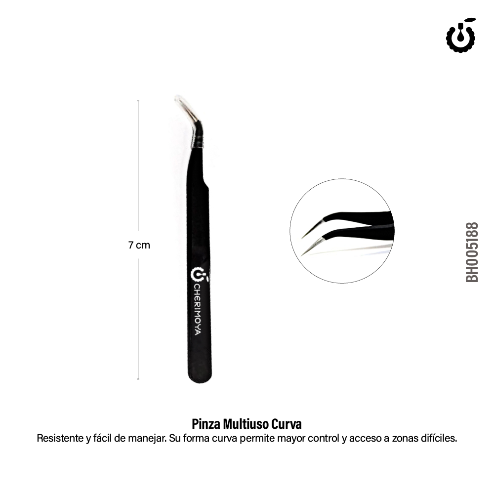 G094 Pinza para apliques curva ___Pack X12 -BH005188 CH-91
