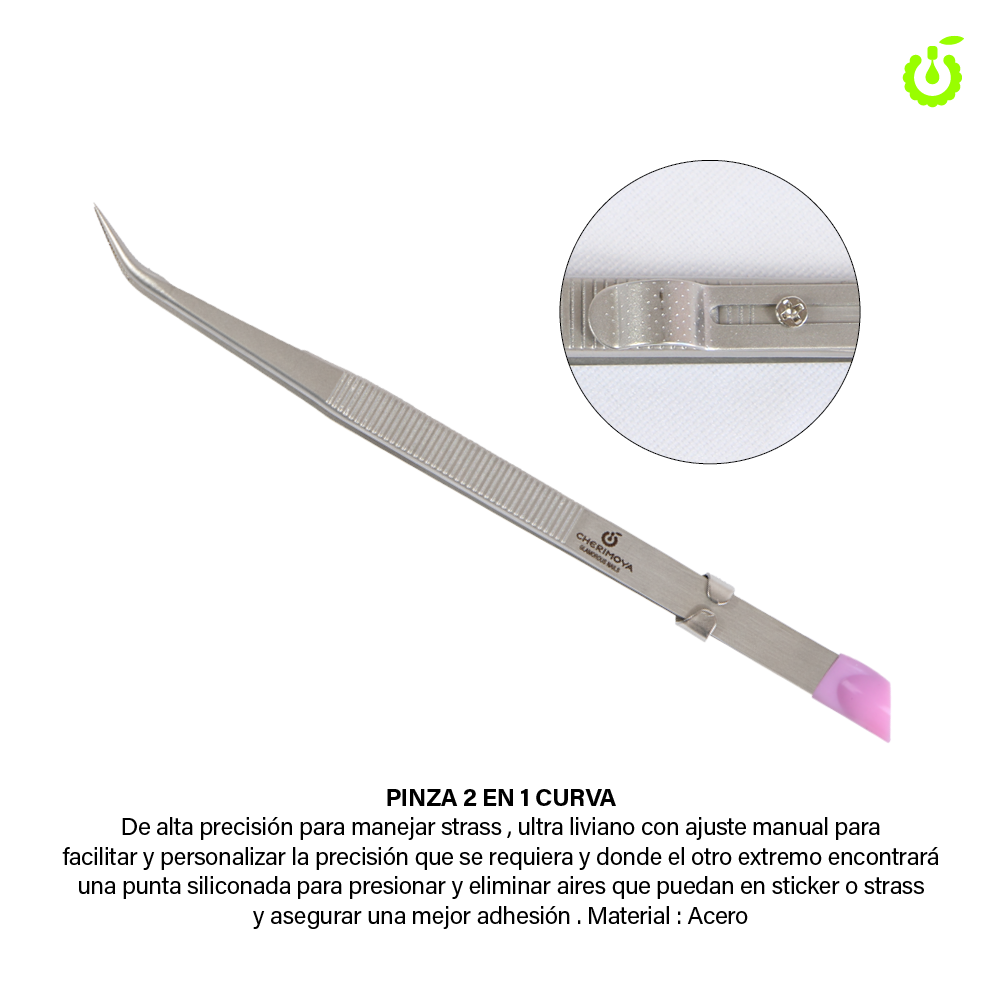 G092 Pinza Curva 2 en 1 ___Pack X12 BH005143