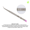 G092 Pinza Curva 2 en 1 ___Pack X12 BH005143