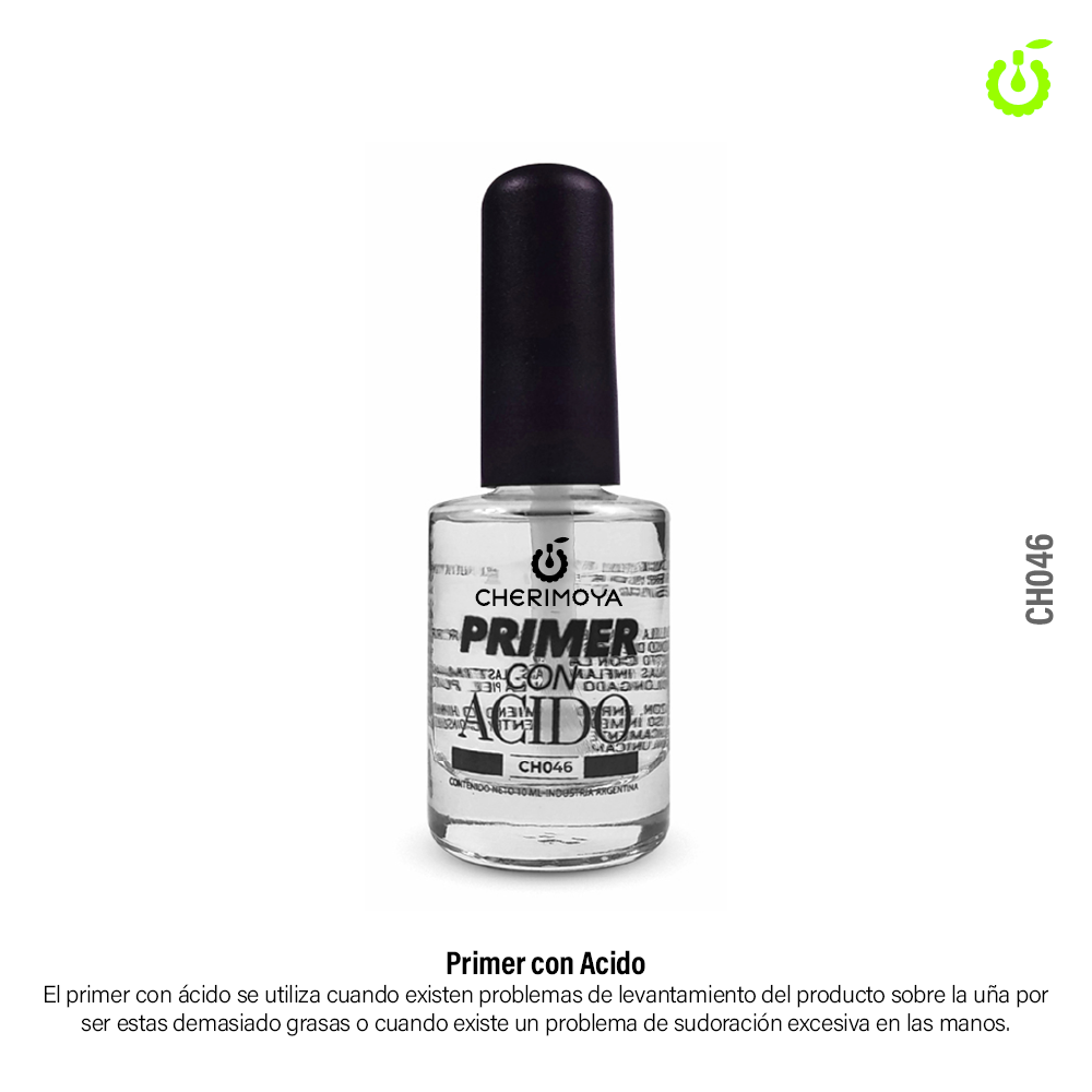 G046-1 Primer Con Ácido 10ml Cherimoya x128U -CH046 BULTO
