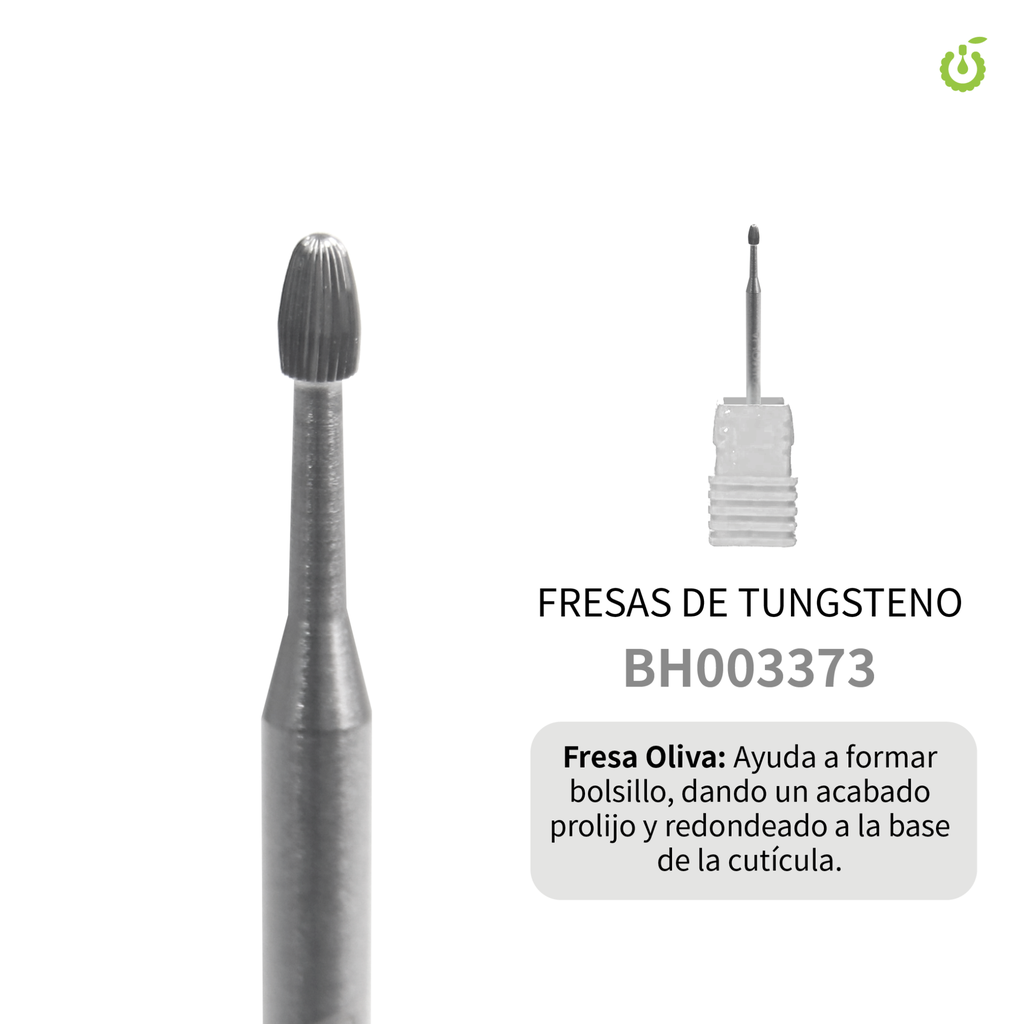 [BH003373] Fresa Tungsteno Oliva ___Pack X10 -BH003373