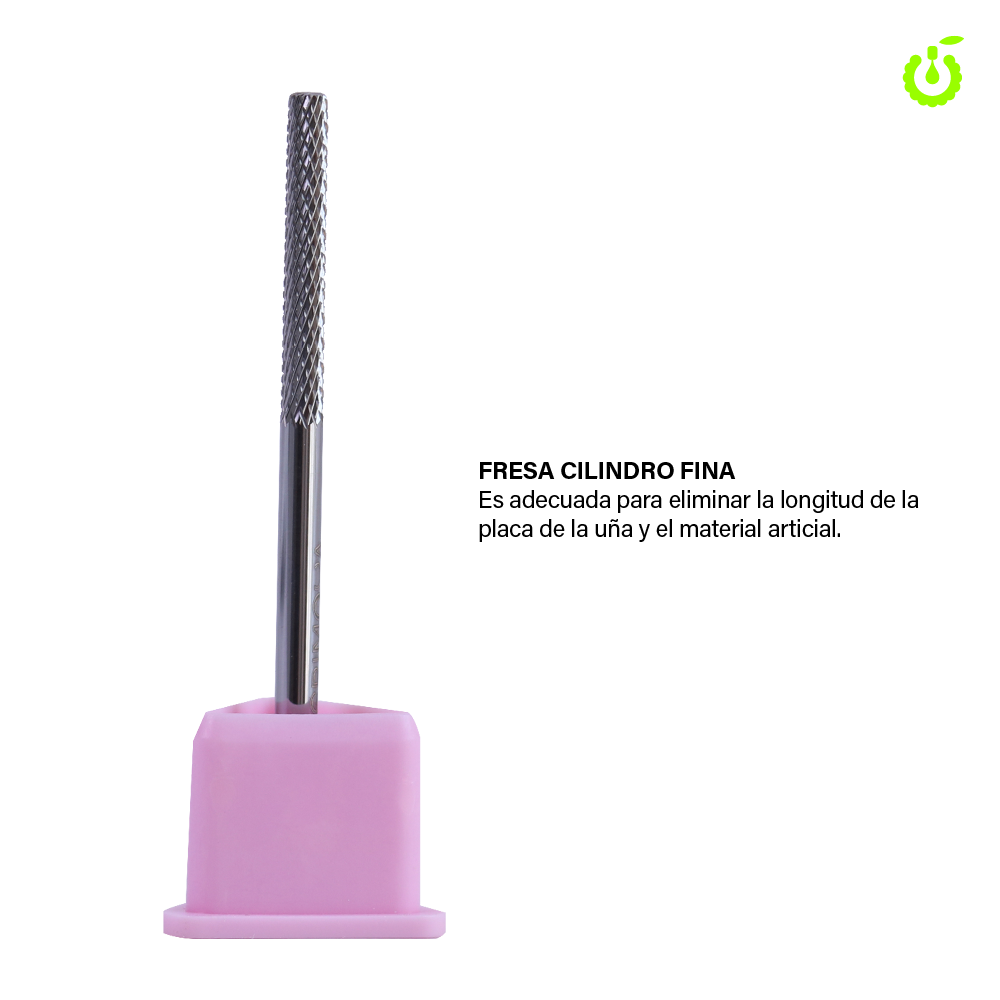 [BH003387] Fresa Tungsteno Cilindro Recto Fino ___Pack X10  BH003387