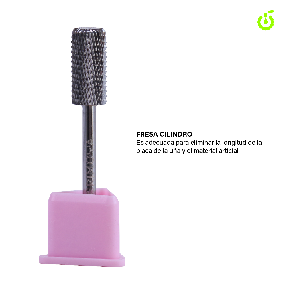 [BH003386] Fresa Tungsteno Cilindro Recto ___Pack X10  BH003386