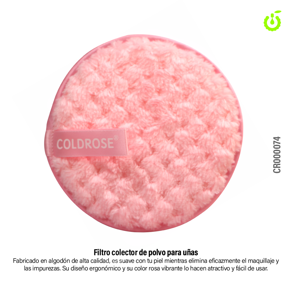Esponja pads limpieza de rostro rosa ___Pack X20  -CR000074