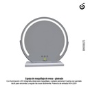 Espejo led con base giratorio ___Unidad  BH018073