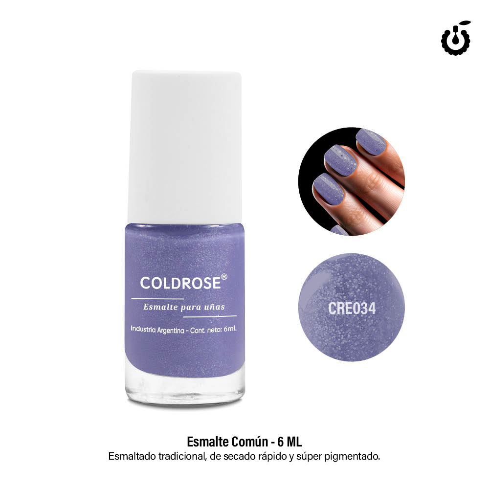 ESMALTE PERLADO 034 6ml ___Pack X24  CREM034