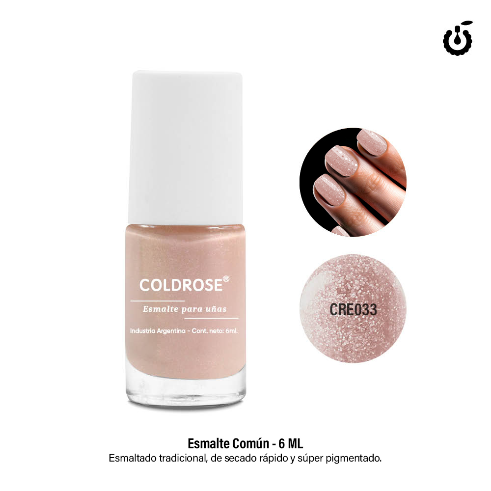 ESMALTE PERLADO 033 6ml ___Pack X24  CREM033