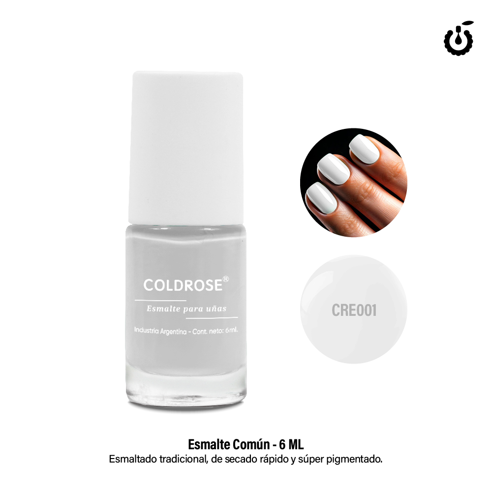 ESMALTE CREMOSO 001 6ml ___Pack X24  CREM001
