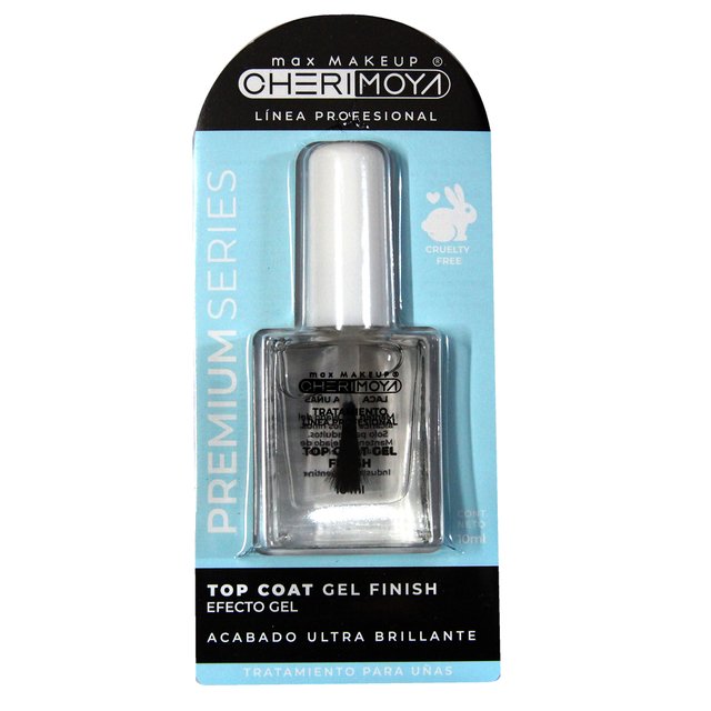 E827 Top Coat Gel Finish 10ml ___Pack X12-CH053