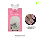 Dijes metalizado Mariposas___Pack X12-BH011144