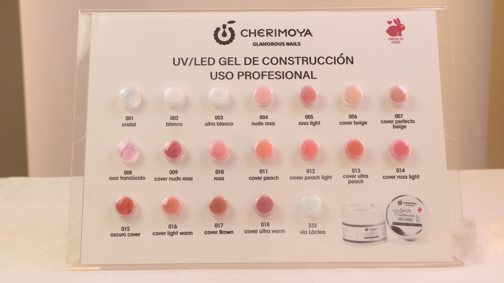 Carta de color CH008 Gel construccion 30g