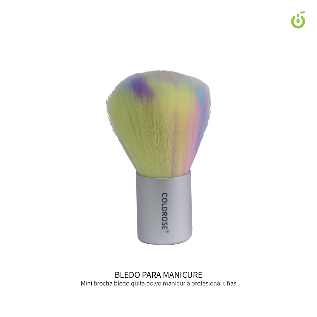 Brocha multicolor para polvo COLDROSE (pack x10)- CR000040 CH-89