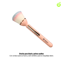 Brocha  para polvo mango rosa  ___Pack X12- BH006102