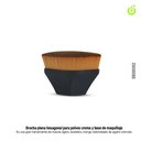 Brocha  para polvo   (pack x10)- BB00002