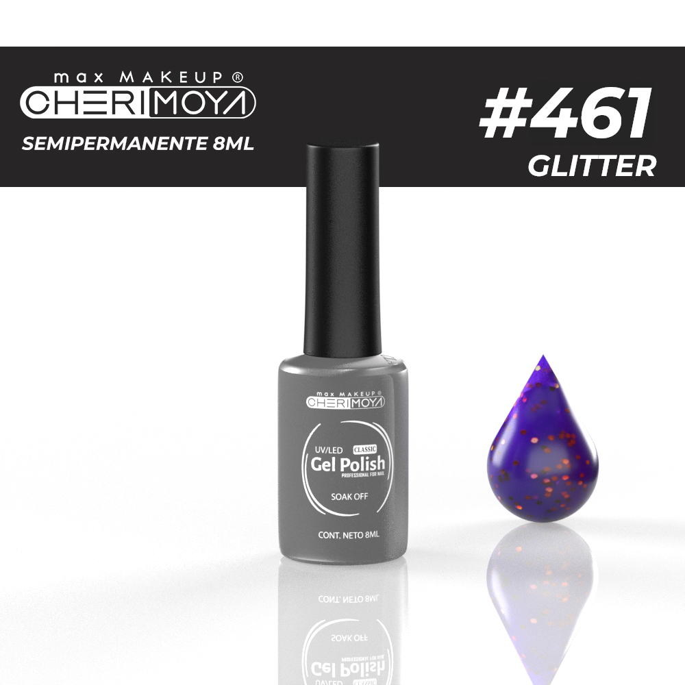 B461 Esmalte Semi #461 8ml  Cherimoya ___Pack X12 CH022-461