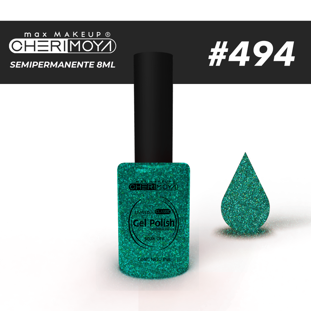 B459 Esmalte Semi #494 8ml  Cherimoya ___Pack X12CH022-494