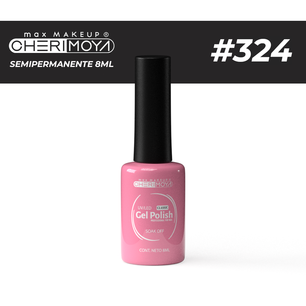 B324 Esmalte Semi #324 8ml  Cherimoya (Pack x12) CH022-324