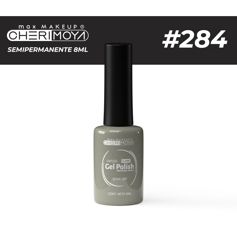 B284 Esmalte Semi #284 8ml  Cherimoya ___Pack X12 CH022-284