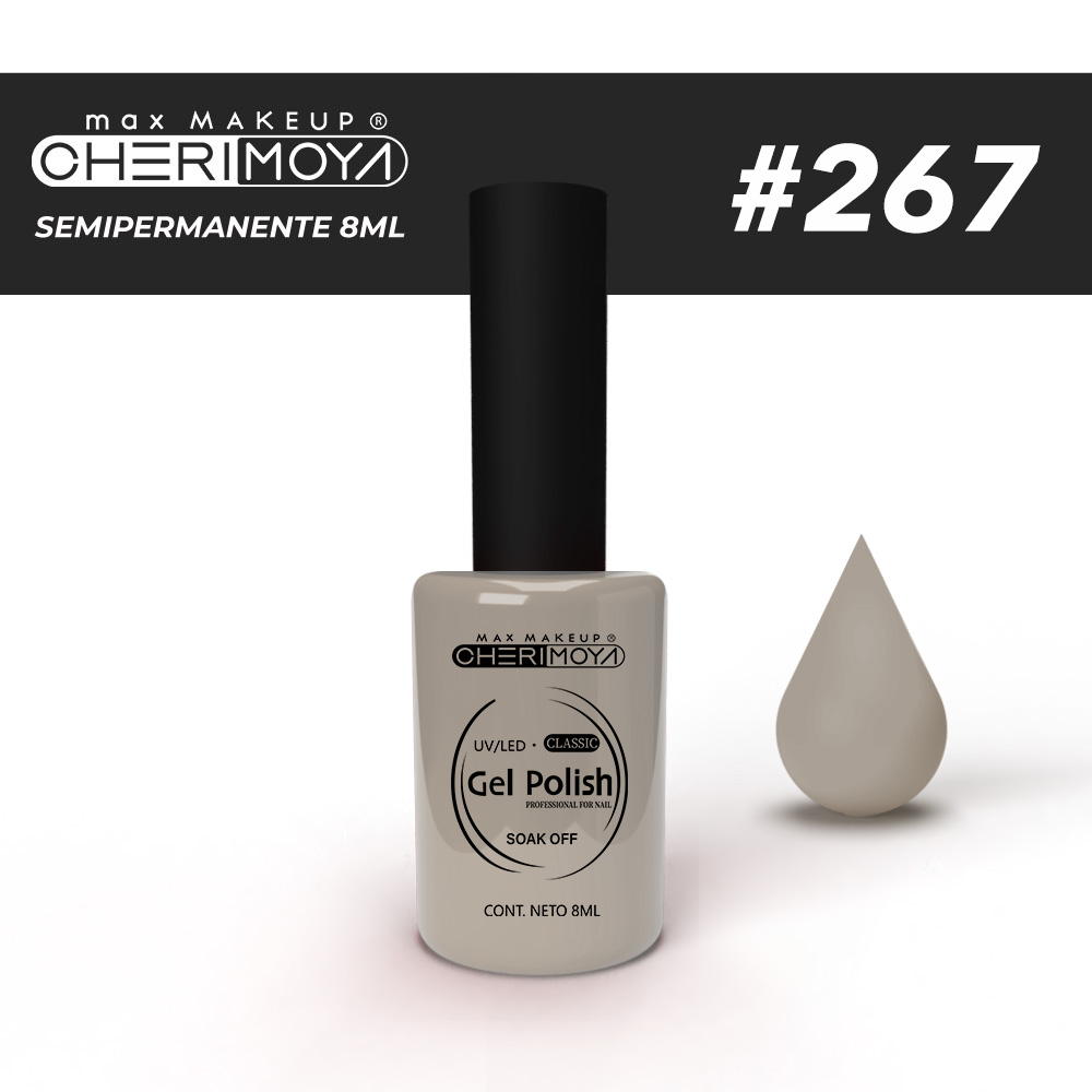 B267 Esmalte Semi #267 8ml  Cherimoya ___Pack X12 CH022-267