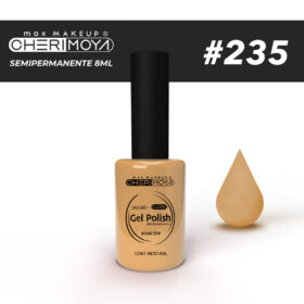 B235 Esmalte Semi #235 8ml  Cherimoya ___Pack X12 CH022-235