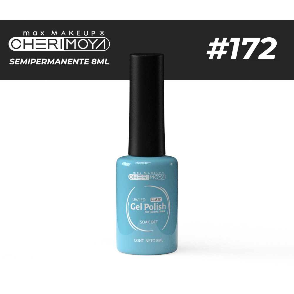 B172 Esmalte Semi #172 8ml  Cherimoya ___Pack X12 CH022-172