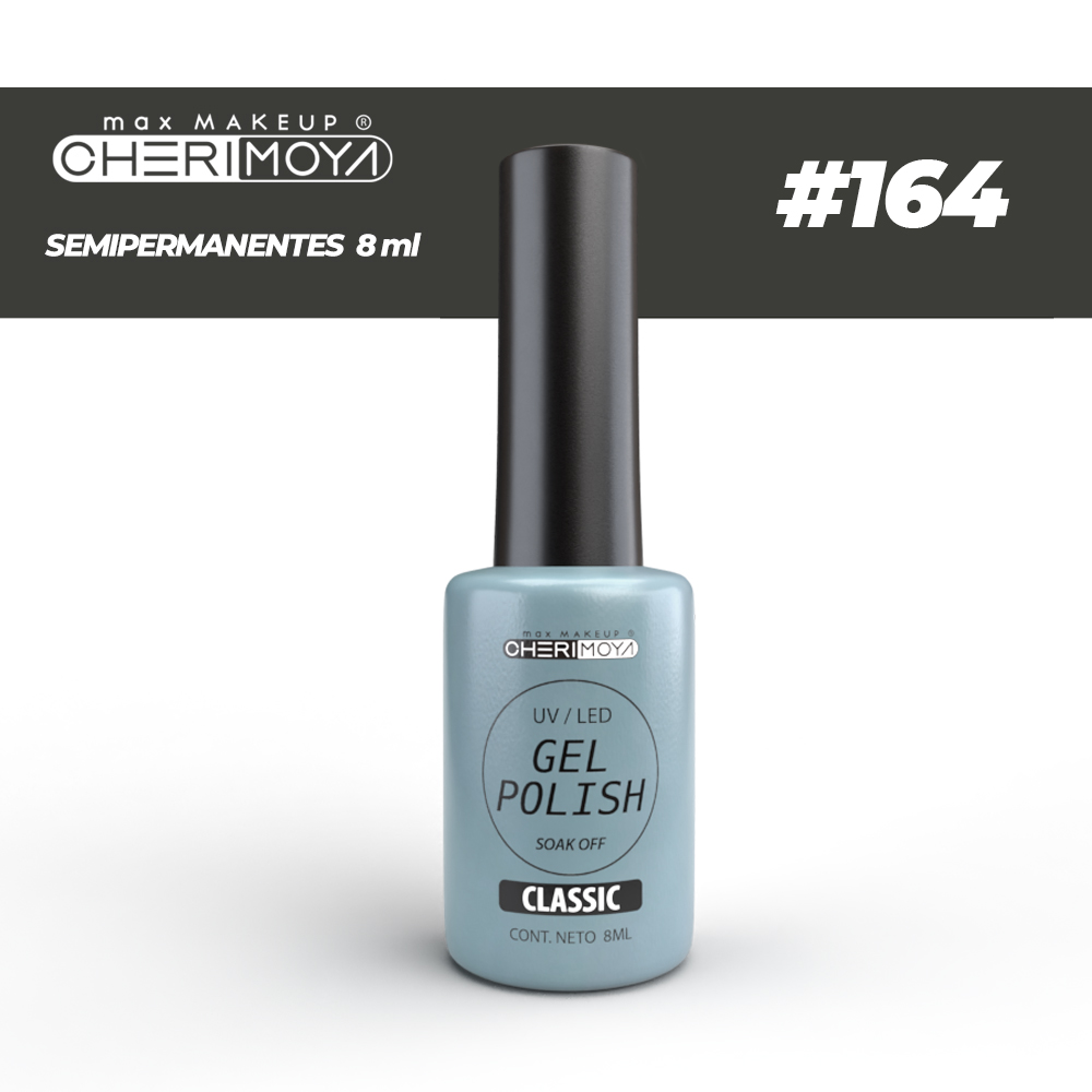 B164 Esmalte Semi #164 8ml  Cherimoya ___Pack X12 CH022-164