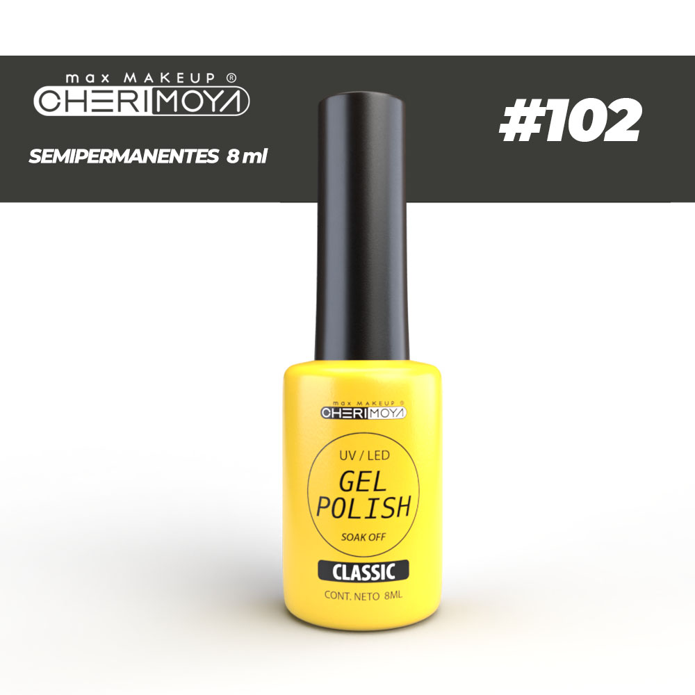 B102 Esmalte Semi B102 8ml  Cherimoya (Pack x12) CH022-102