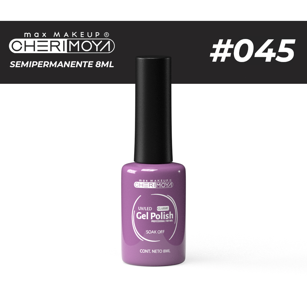 B045 Esmalte Semi #045 8ml  Cherimoya ___Pack X12 CH022-045