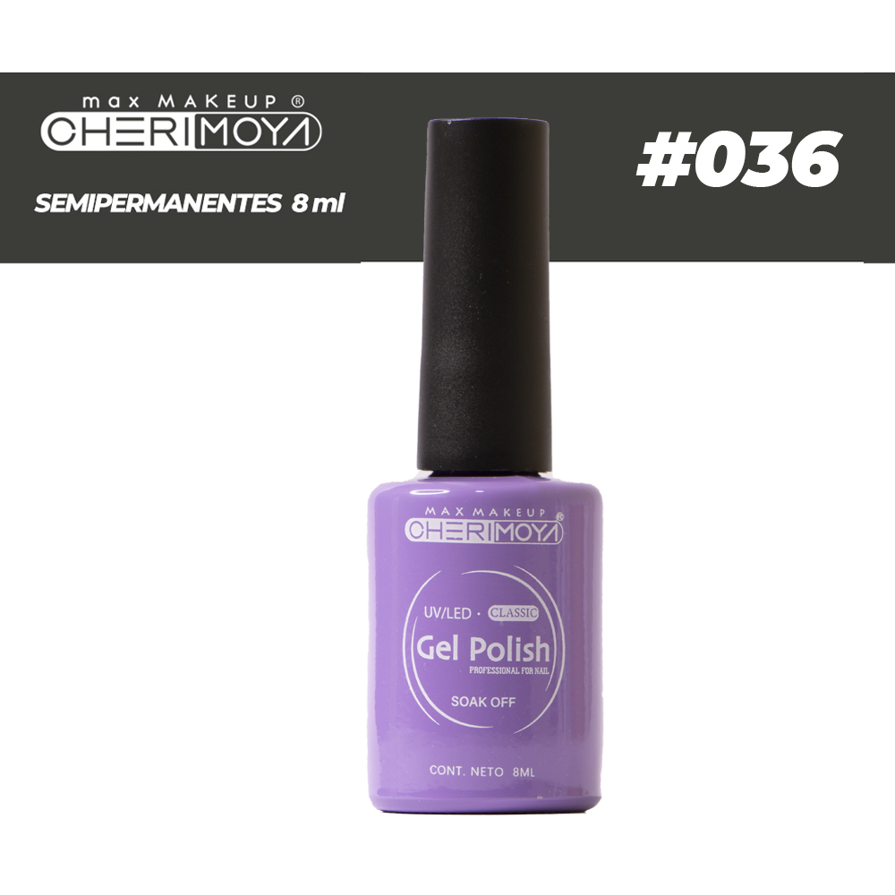 B036 Esmalte Semi #036 8ml  Cherimoya ___Pack X12 CH022-036