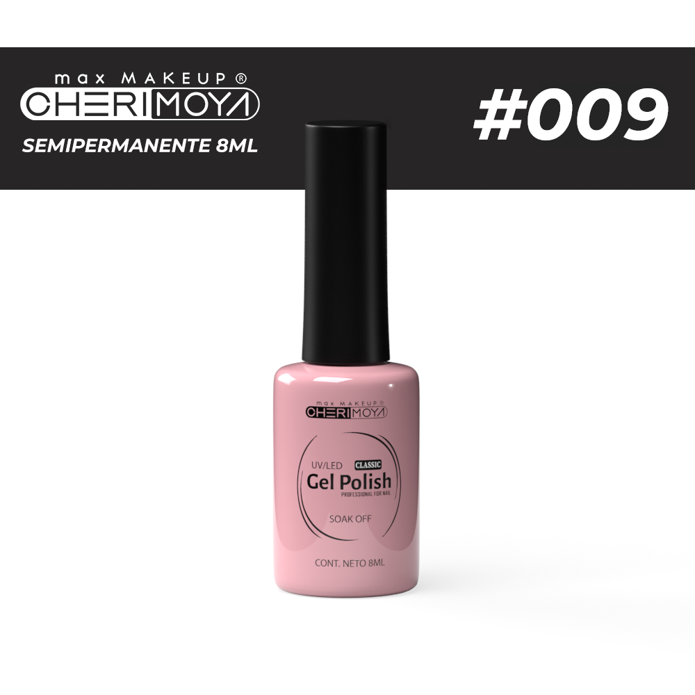 B009 Esmalte Semi #009 8ml  Cherimoya ___Pack X12 CH022-009