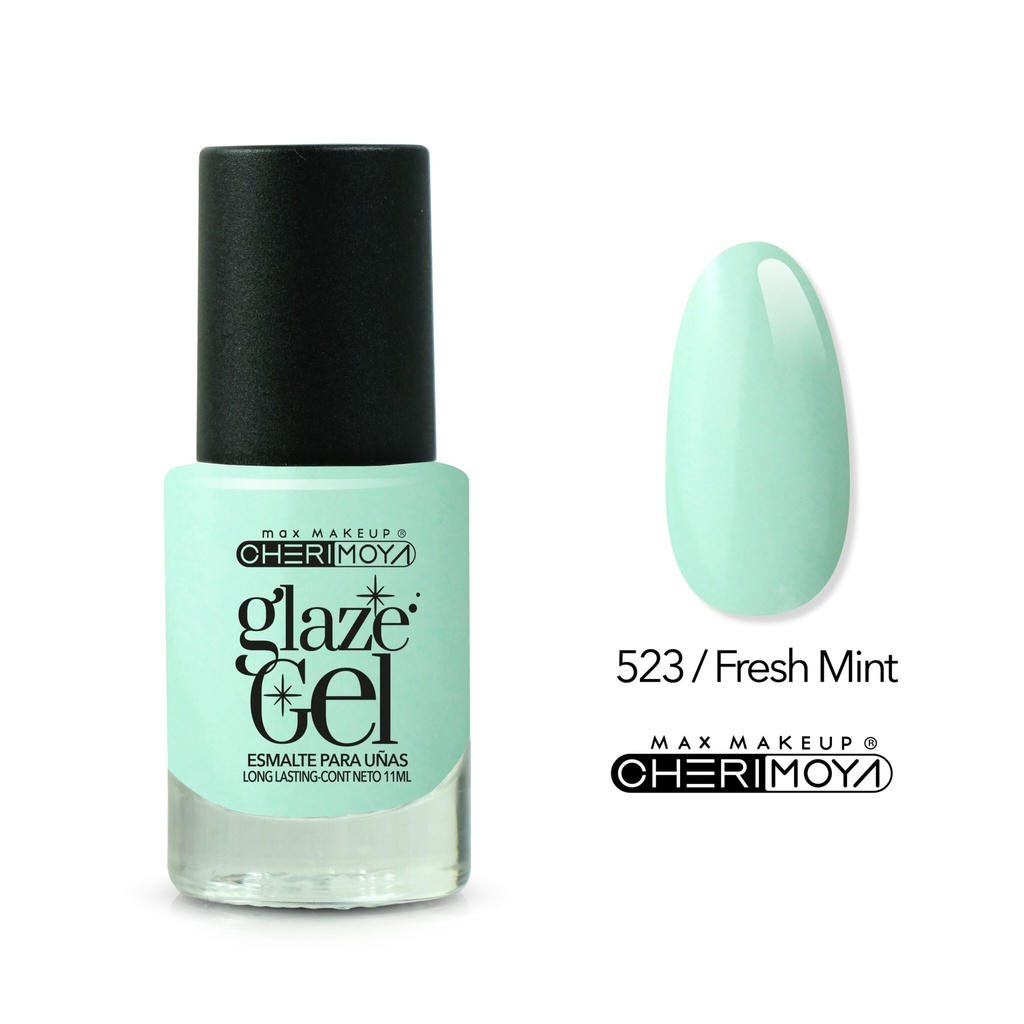AS21-Glaze Gel Fresh Mint 11ml ___Pack X8 CH163-523