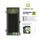 A808 Extensión de pestañas pelo por pelo 0.07C -12MM___Pack X10-BP030712